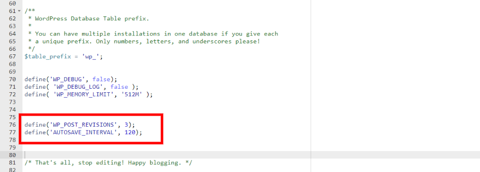 Accesso alle revisioni dei post con FTP
