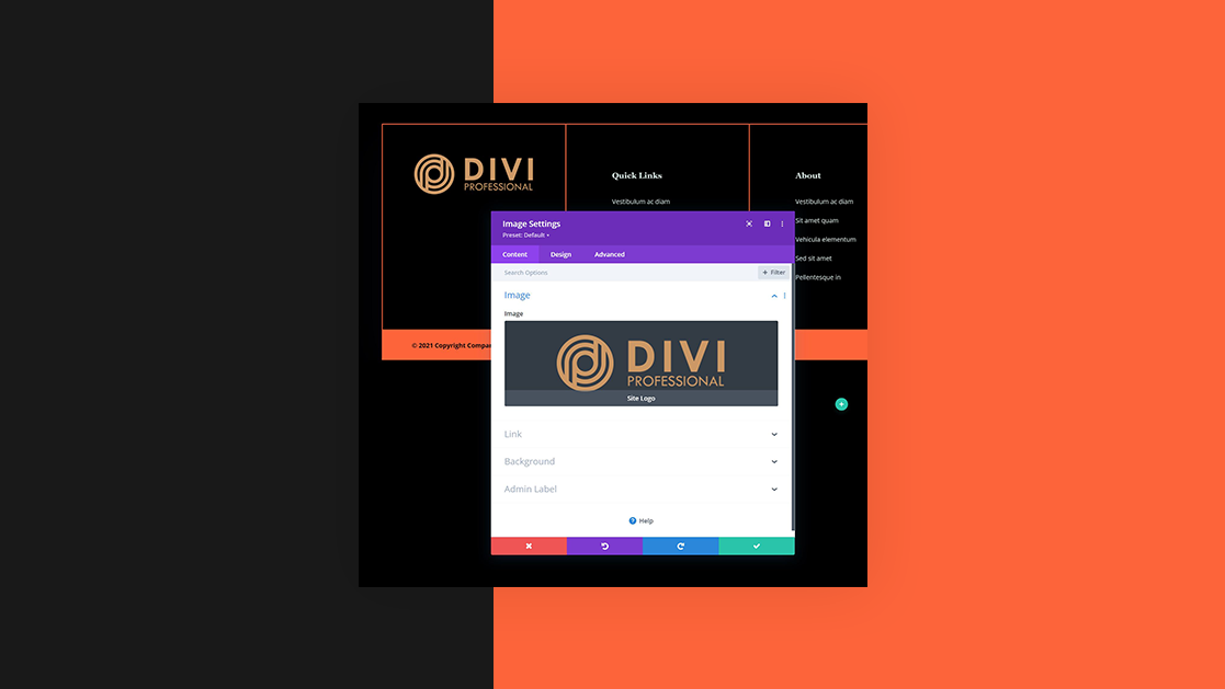 Adicionar um logotipo dinâmico