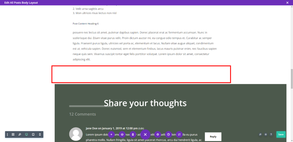 Divi 포스트 템플릿에 포스트 탐색 추가하기