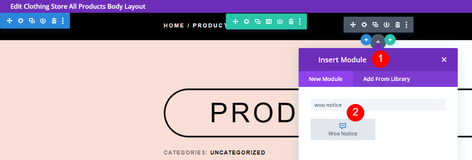 Un alt stil personalizat pentru modulul Woo Notice