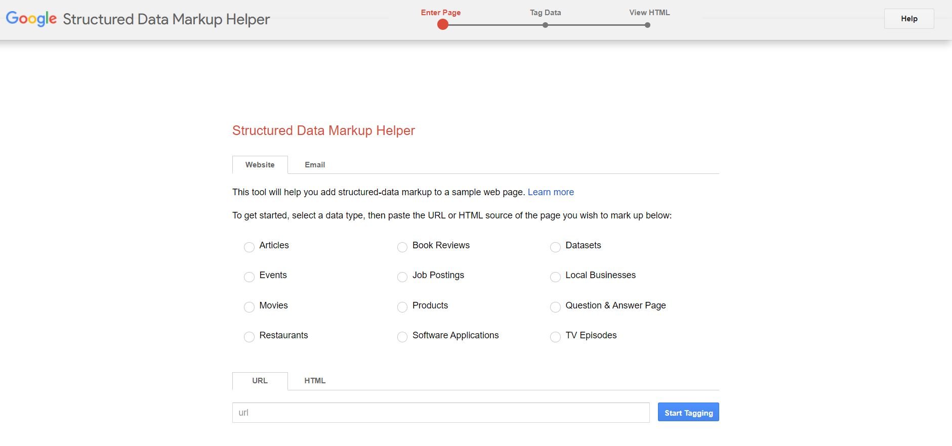 L'assistant de balisage de données structurées de Google peut vous aider avec le référencement du balisage de schéma.