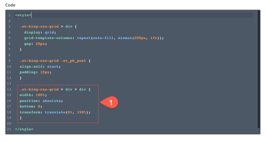 使用 CSS Grid 更改 divi 博客模塊的列數