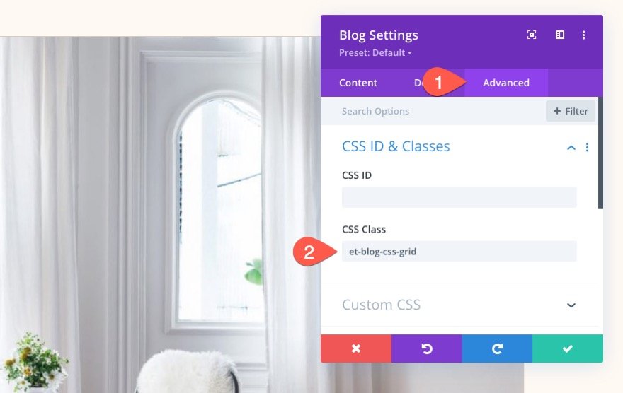 使用 CSS Grid 更改 divi 博客模塊的列數