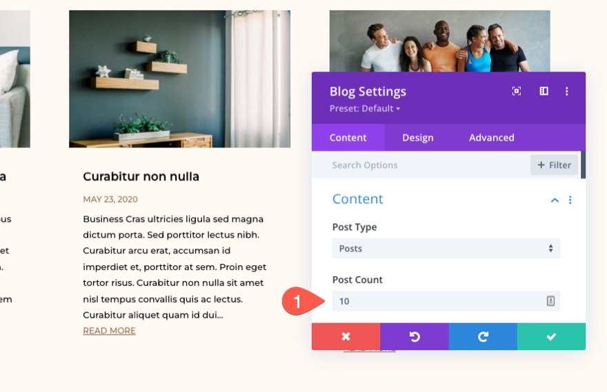 使用 CSS Grid 更改 divi 博客模塊的列數