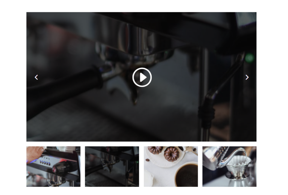 Divi Video Slider Navigazione predefinita