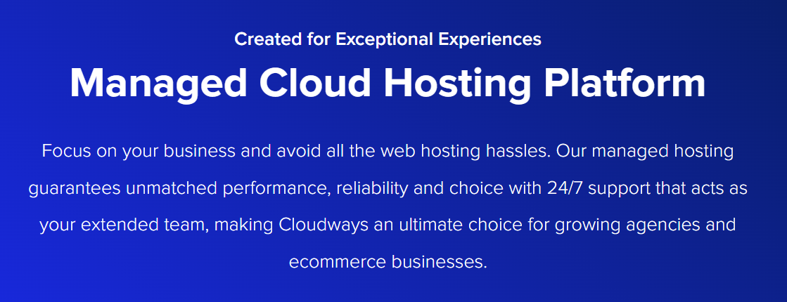 Cloudways est l'un des fournisseurs d'hébergement WordPress les mieux gérés.