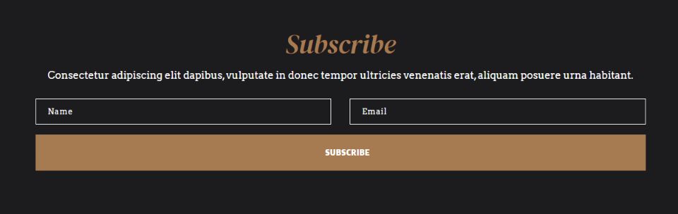 Divi Email Optin Layout Kemungkinan Tiga