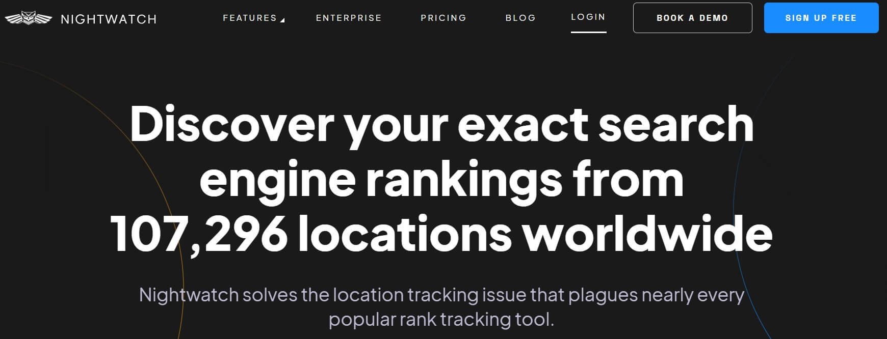 Das Nightwatch-Rank-Tracker-Tool.