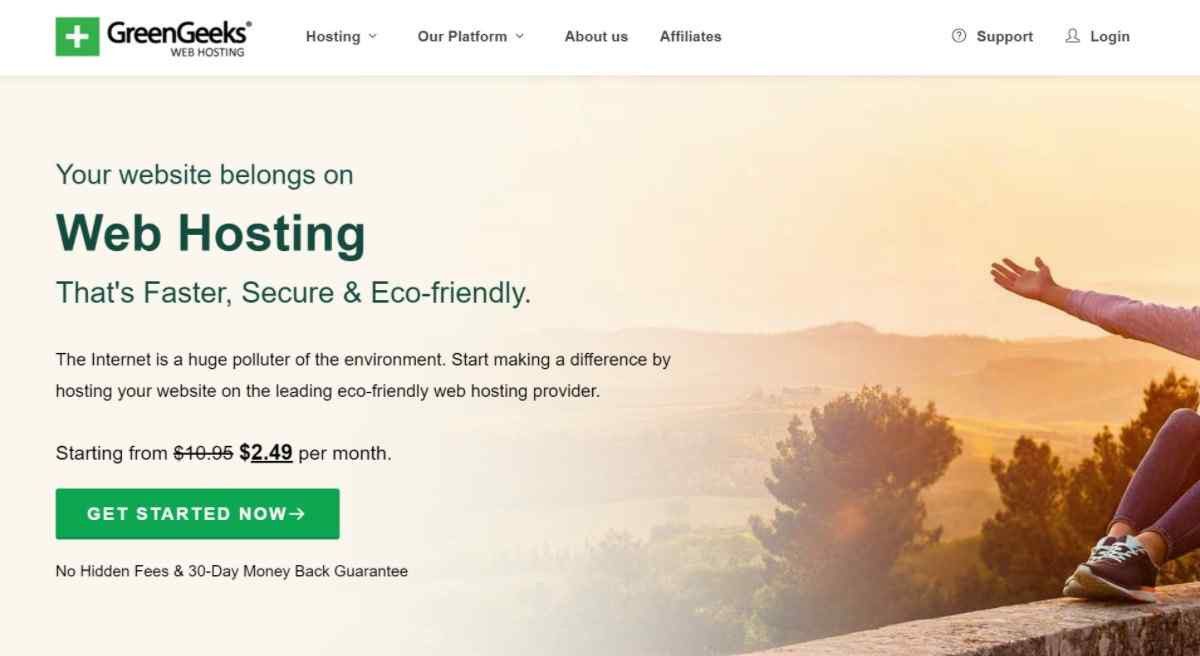 GreenGeeks 是最便宜的 WordPress 主機