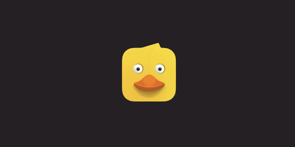 Cyber​​duck 標誌。