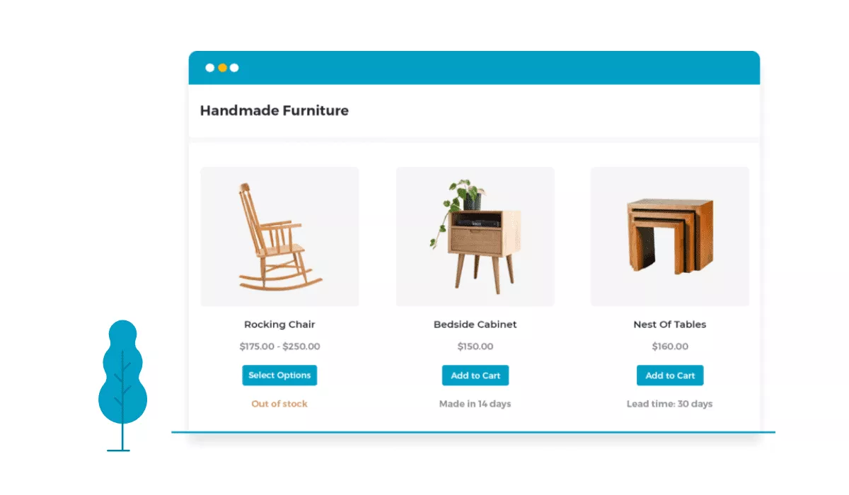 Imagem cortesia de www.barn2.com/wordpress-plugins/woocommerce-lead-time/