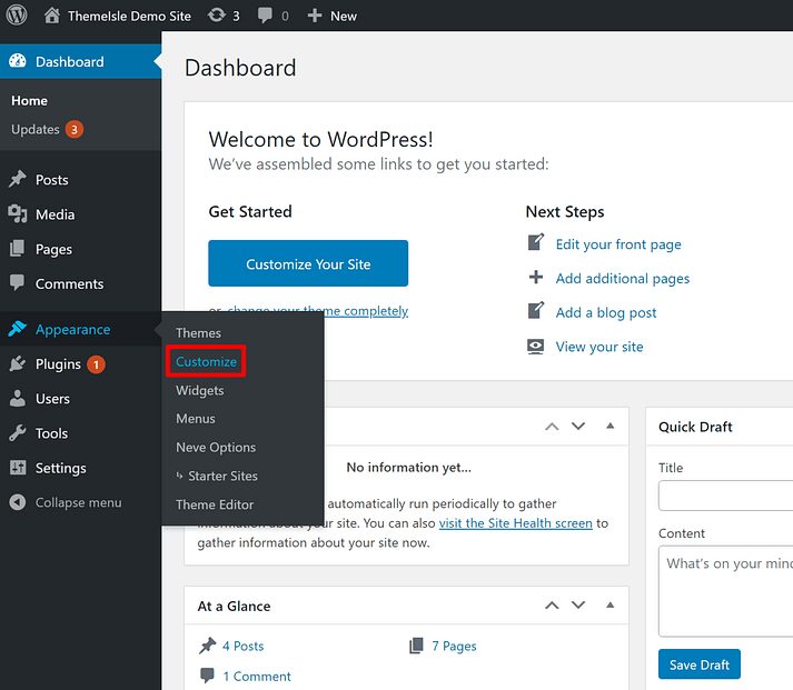 changer la police wordpress personnaliser
