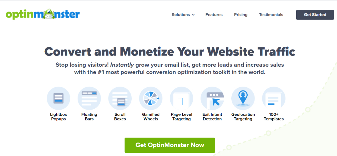 optinmonster pentru a automatiza campaniile de e-mail wordpress