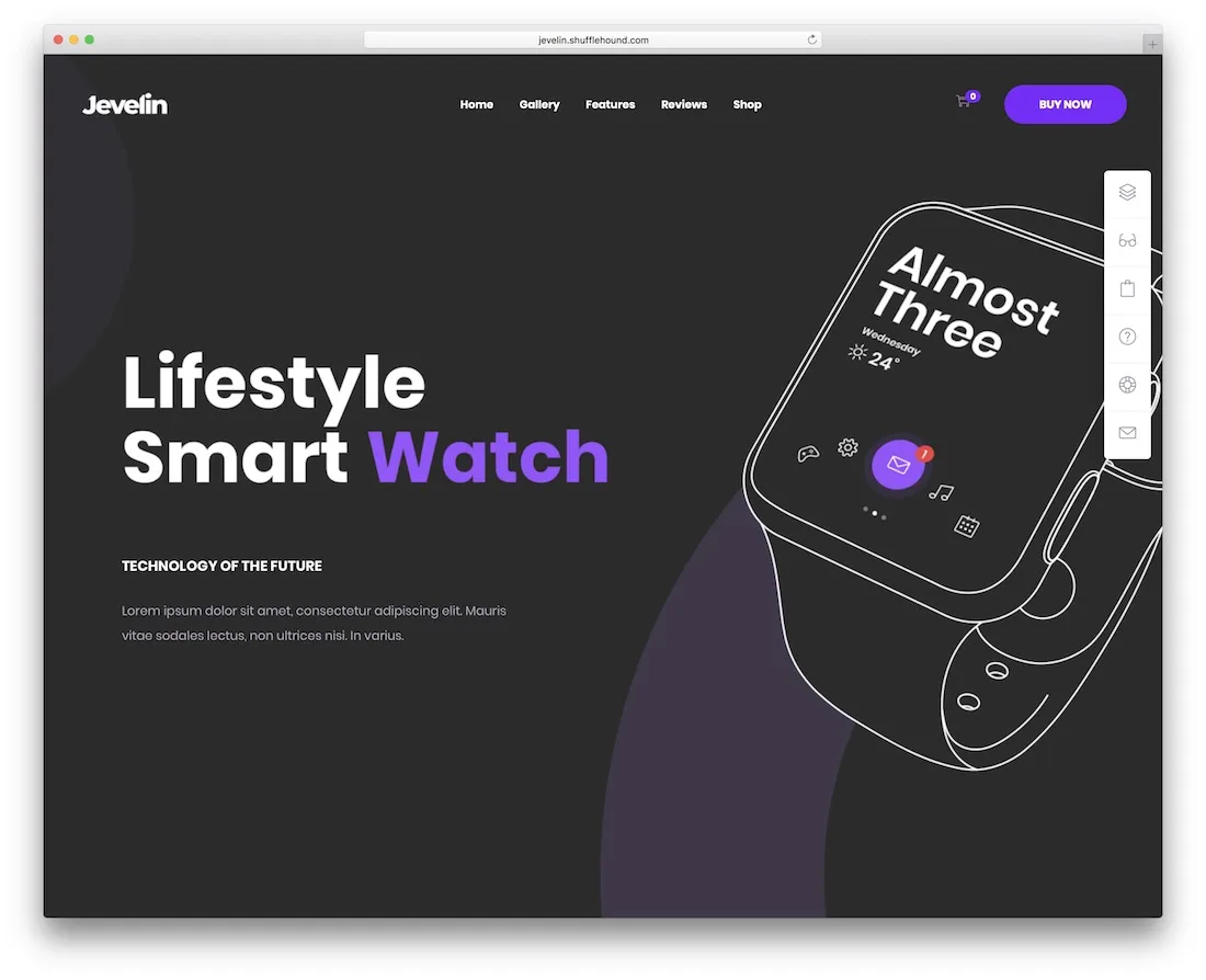 jevelin 單品 wordpress 主題