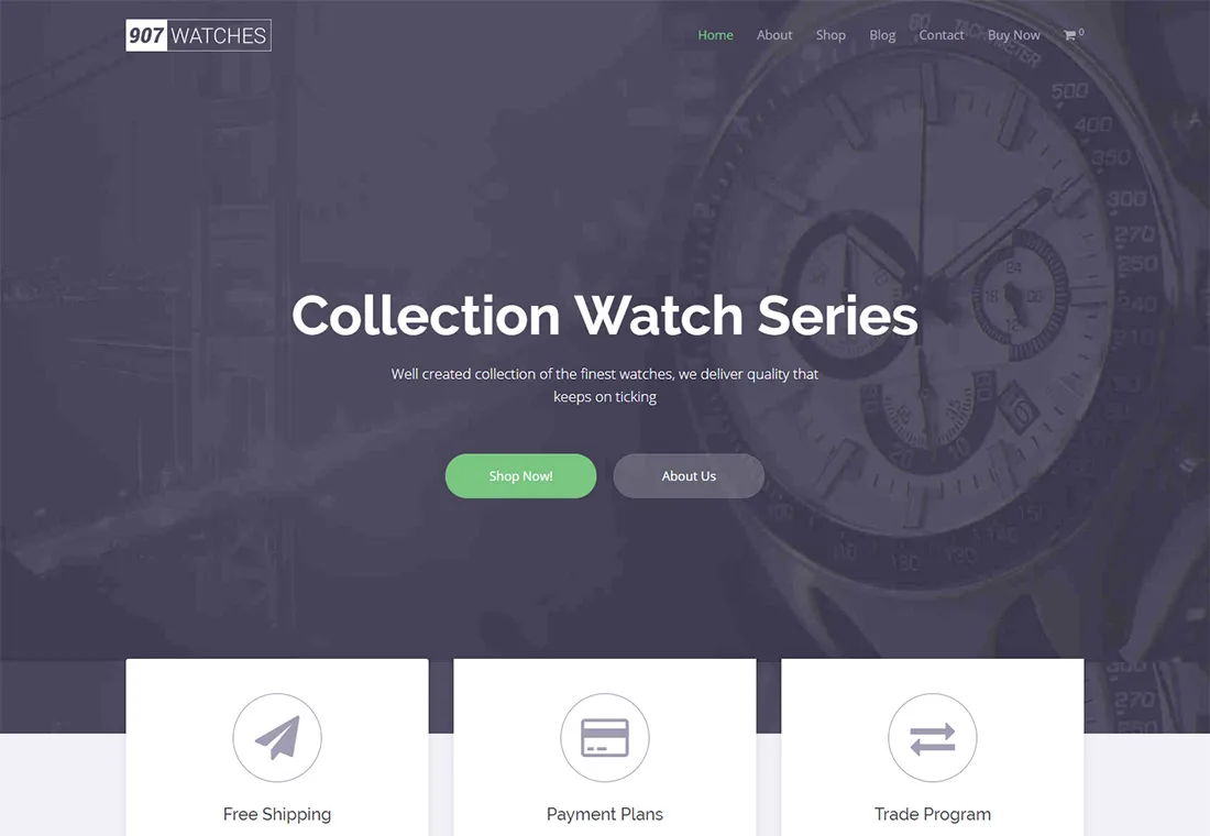 907 - 單品 WordPress 主題
