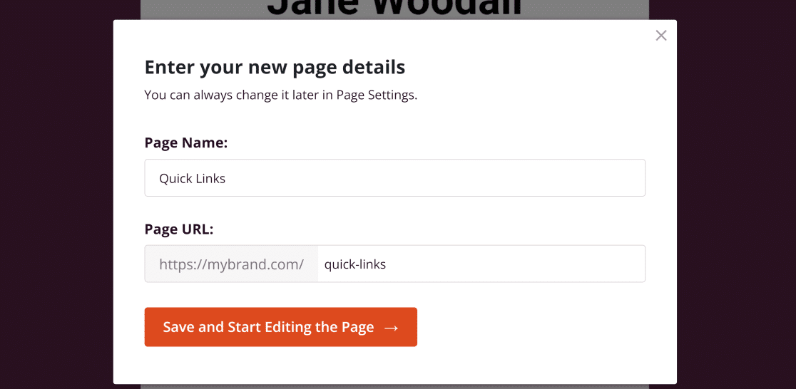 URL personalizado SeedProd