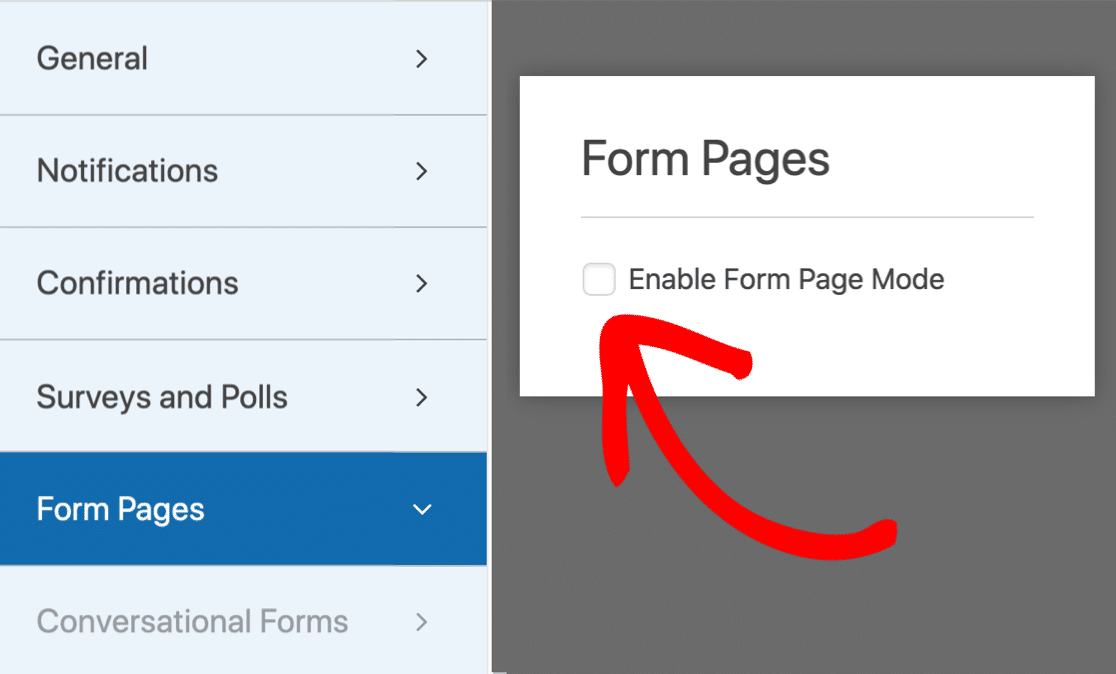 在 WordPress 中激活表单登录页面模式