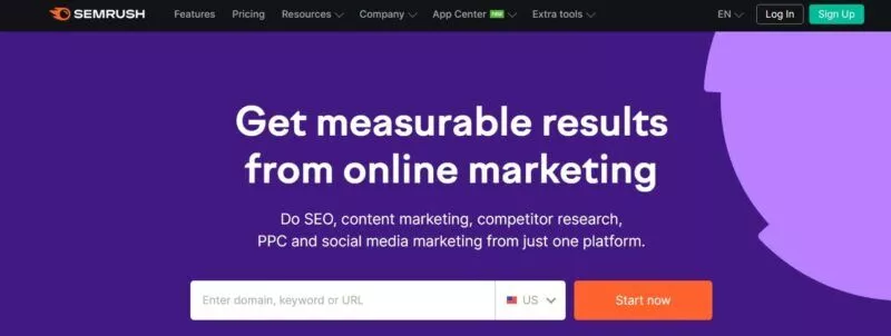 Plugin de référencement WordPress SEMRush