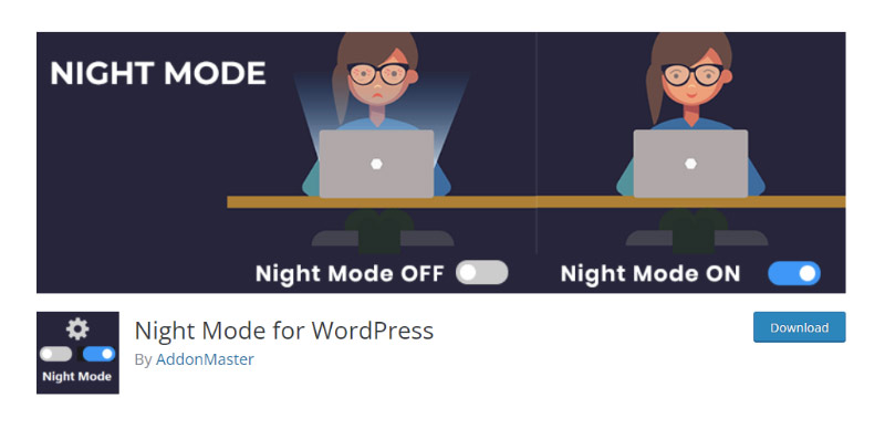 Night Mode for WordPress