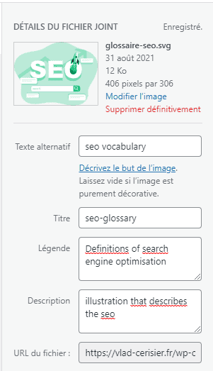 SEO per immagini
