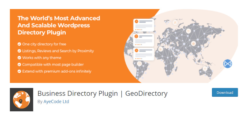 10 migliori plugin immobiliari per WordPress che devi avere 11 GeoDirectory