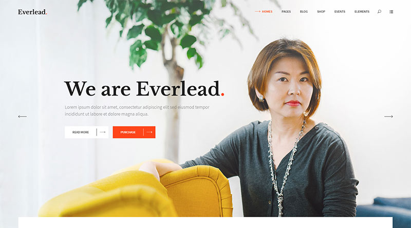 20 Templat Situs Web Acara Terbaik untuk 2022 13 Everlead WordPress Theme