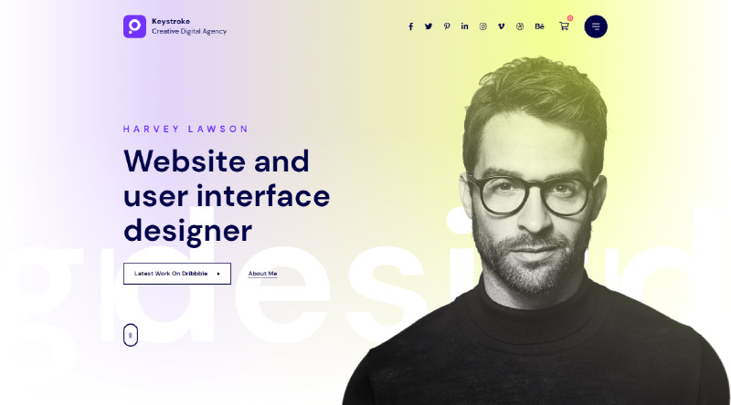 10 thèmes WordPress pour agences numériques professionnelles 7 Keystroke WordPress Theme