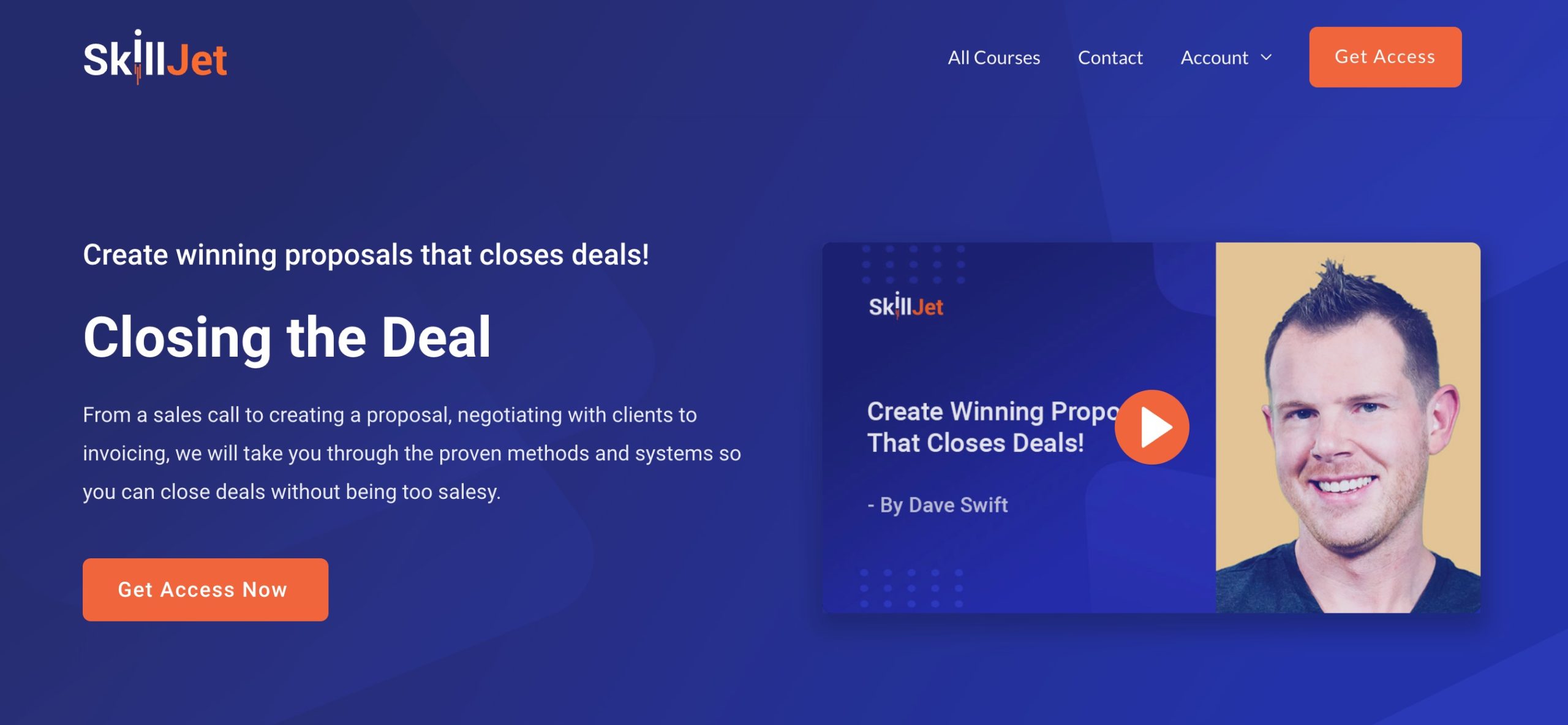 SkillJet - Fechamento do Negócio