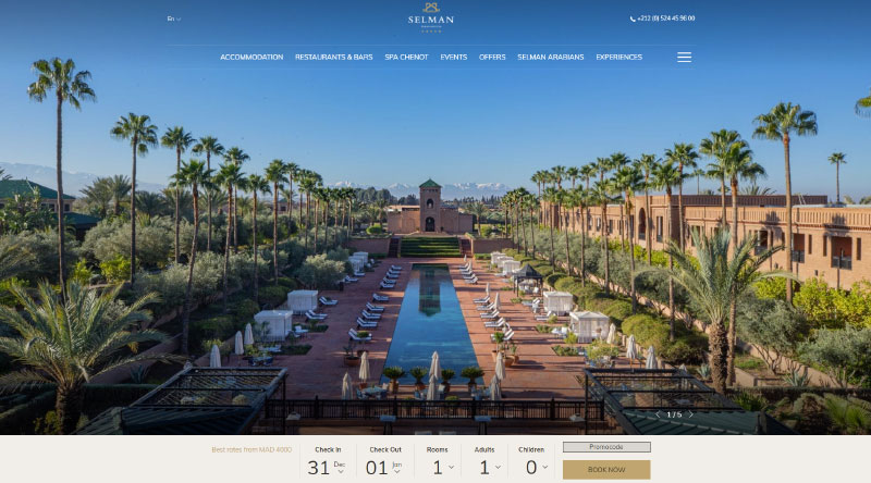 Selman Luxury Spa in Marrakech