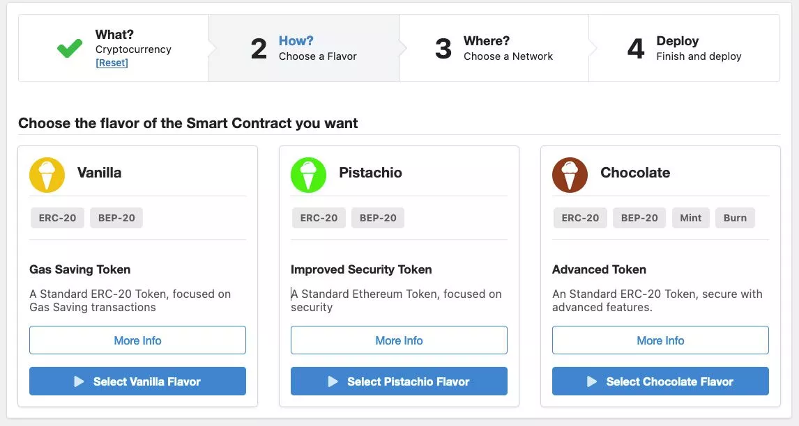 Sabores do WP Smart Contracts