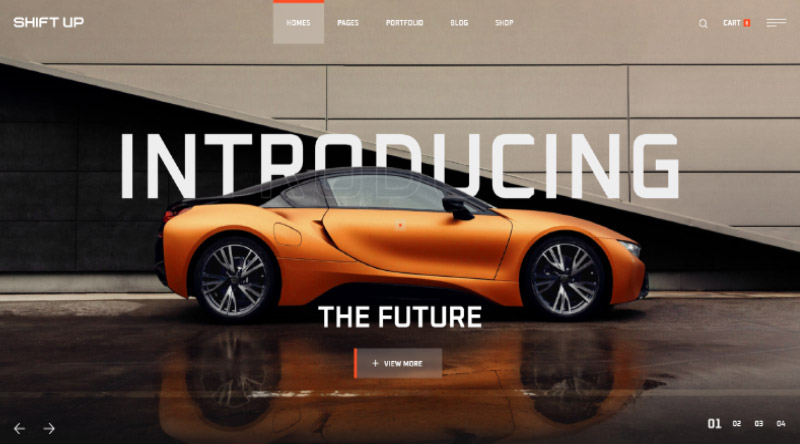あなたに最適な5つ以上の自動車サービスと自動車修理のWordPressテーマ2 ShiftUp WordPress Theme