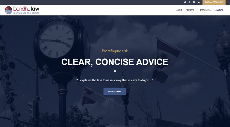 20 Situs Terbaik untuk Inspirasi Desain Situs Web Firma Hukum Boost 3 Bandhu law