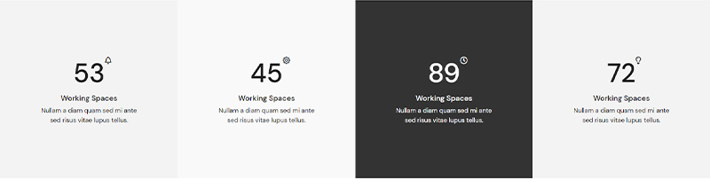 Kekuatan Elemen WordPress Infografis - Contoh dan Template 2 Counters