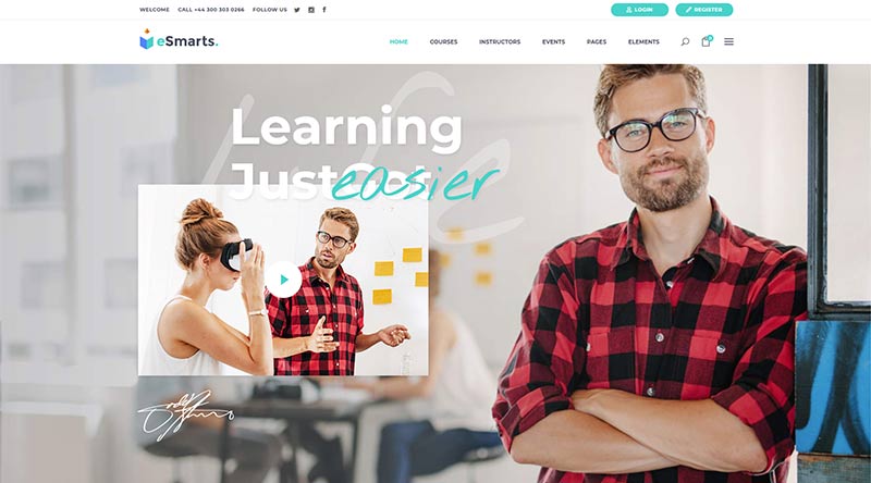 eSmarts WordPress Theme