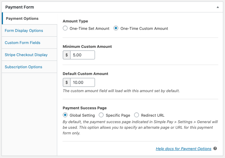 options de paiement