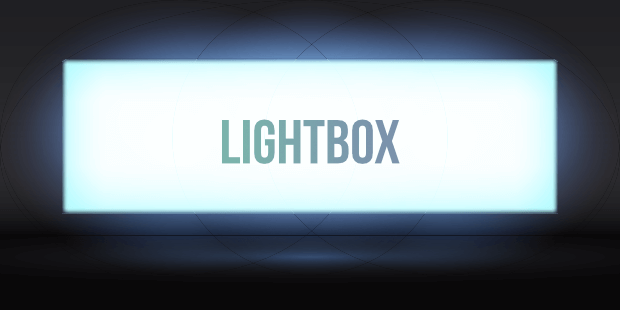 Pubblicità lightbox