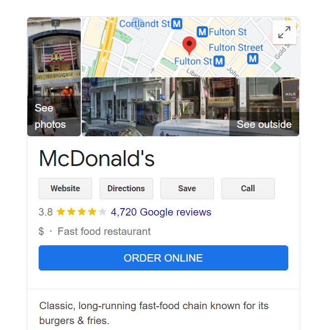 Googleマイビジネスウィジェット