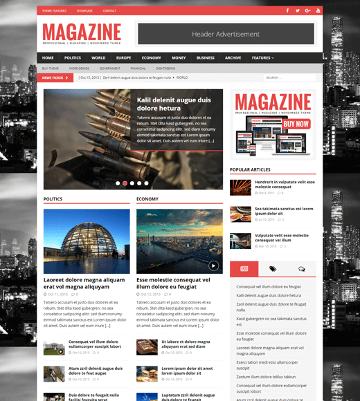 MH Magazine Najlepszy motyw magazynu WordPress