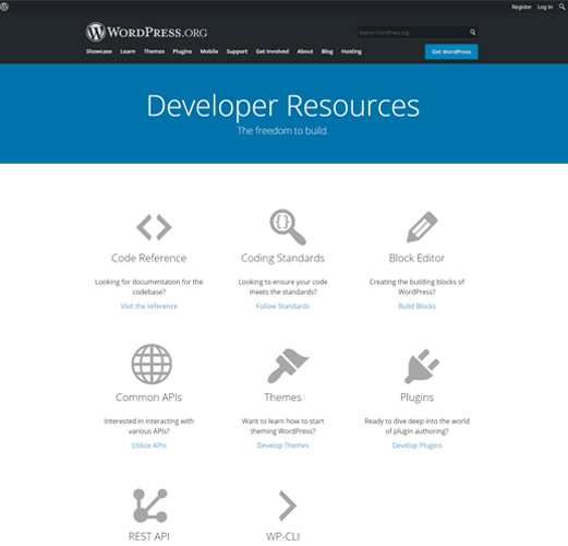 Podręcznik wsparcia dla programistów WordPress
