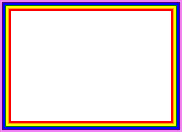 Przykład wielu kolorowych cieni CSS