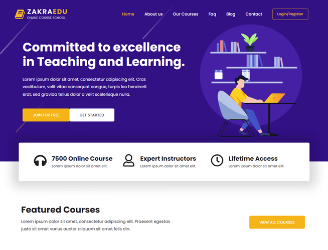 Demo kursu online Zakra