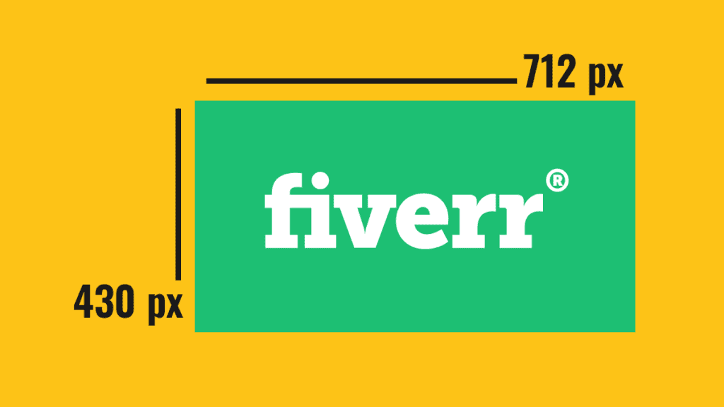Ukuran Gambar Pertunjukan Fiverr