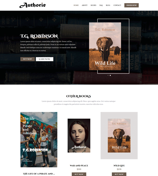 Zakra I migliori temi WordPress per autori