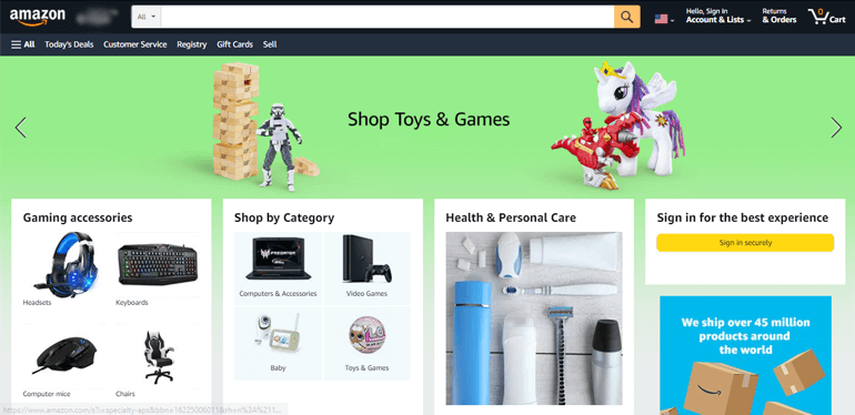 Strona główna Amazon