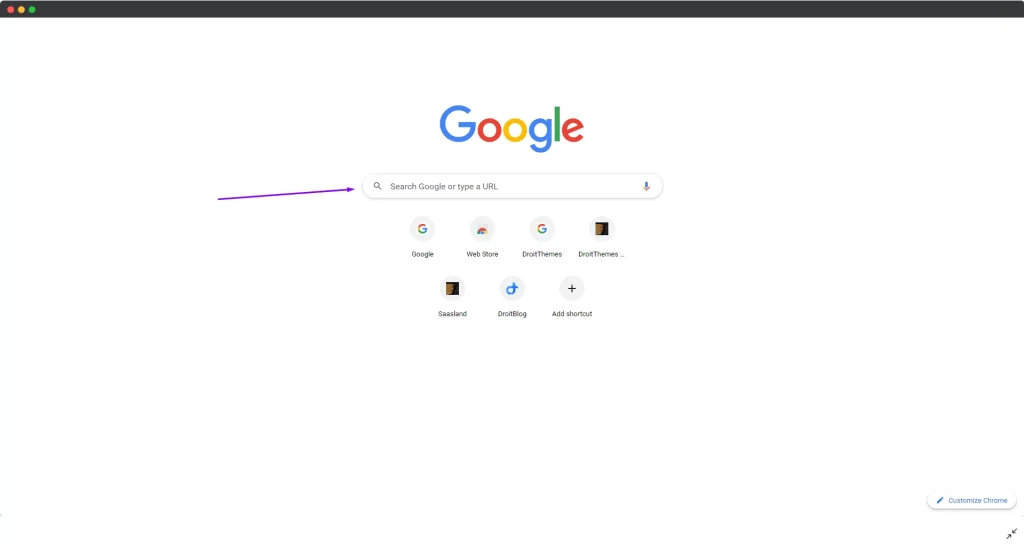 suche google oder gib eine url ein
