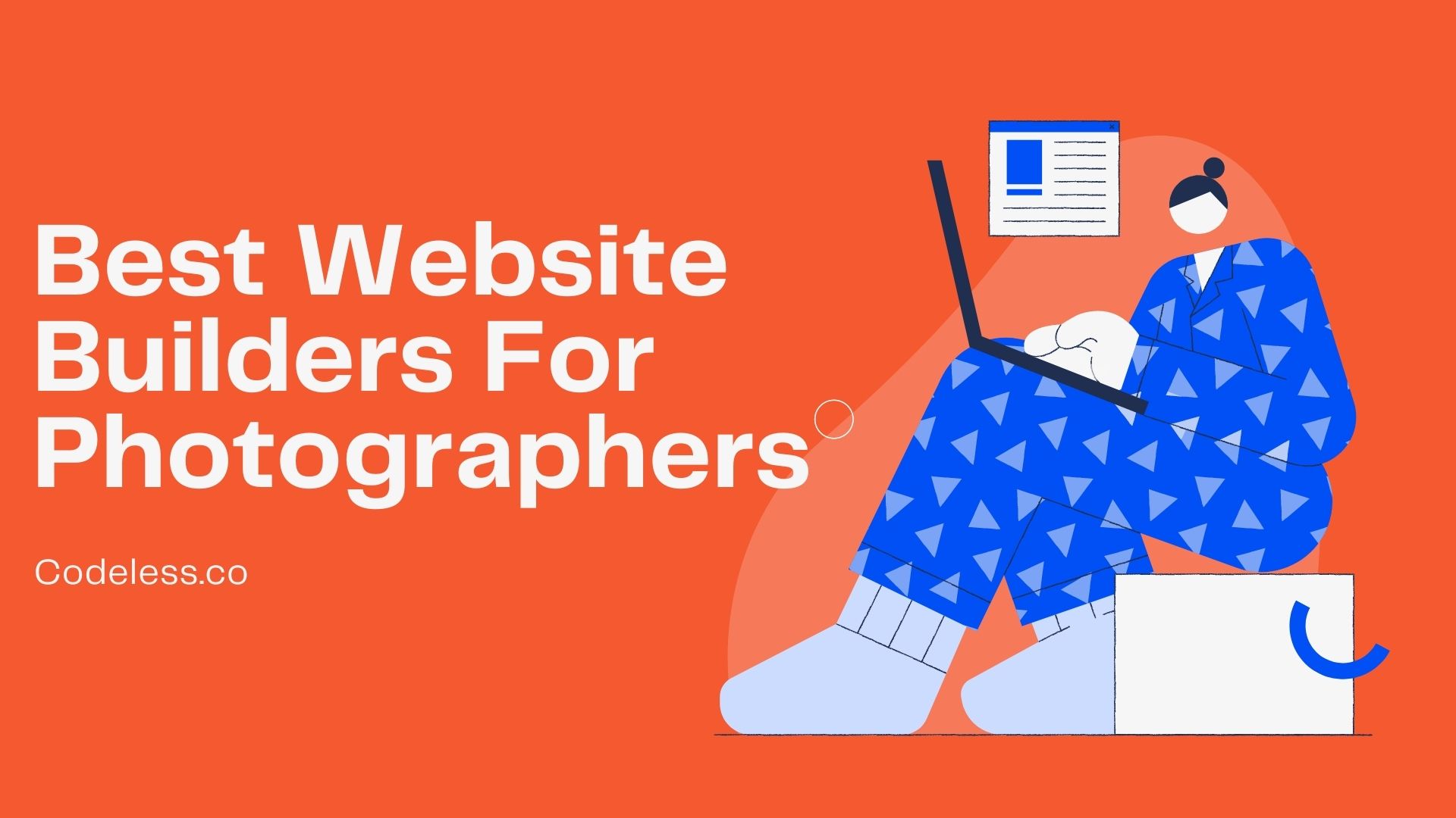I migliori costruttori di siti Web di fotografia