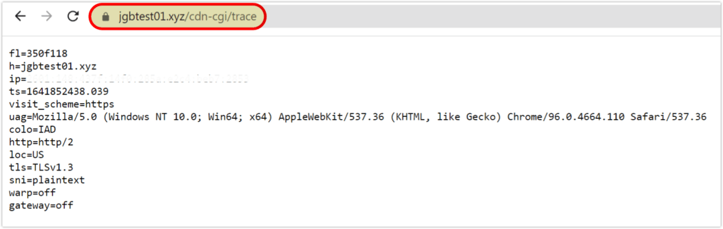 Comprobador de proxy, mi resultado