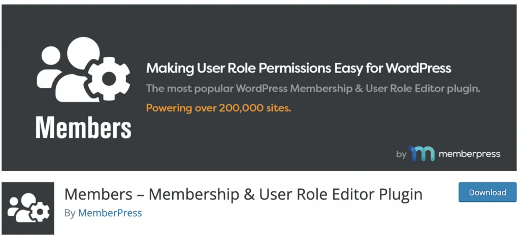 会员 wordpress 用户插件