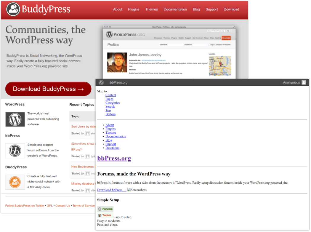 2013 BuddyPress 및 bbPress