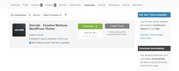 Tema WordPress Premium